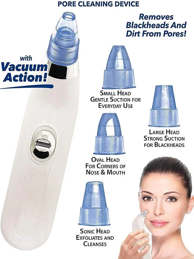 Blackhead Removal Machine Derma Section 4 In 1 Acne Pore Cleaner Suction Tool Blackhead Removal